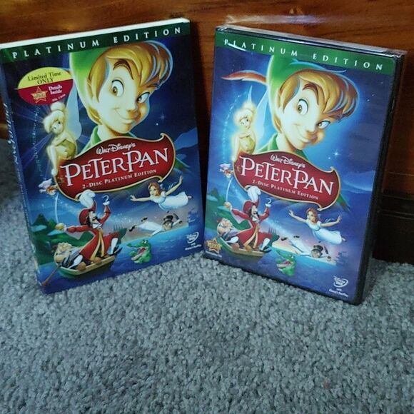 Disney Peter Pan  2 disc platinum Edition   NEW Sealed  2007 Release - Picture 1 of 4
